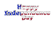 Happy Independence Day Sticker