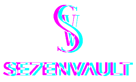 Glitch Sv Sticker by Sevenvault