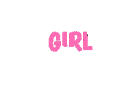 Girl Pink Sticker