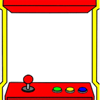 1levelupsg game arcade frame level up Sticker