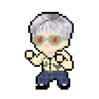 Pixel Mma Sticker