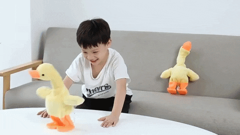 cute-gifts giphygifmaker duck toy GIF