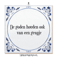 Humor Wijsheid Sticker by Tegelspreuken.nl