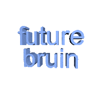 3D College Sticker by UCLA