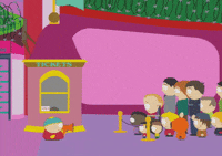 eric cartman queue GIF by South Park 