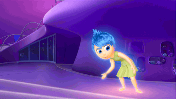 inside out joy GIF by Disney Pixar