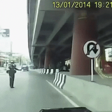 cops thailand GIF