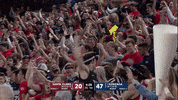 GonzagaBulldogs basketball fans cheering crowd GIF