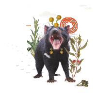 Australia Rewild Sticker by Global Wildlife Conservation