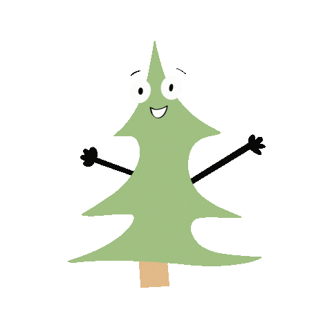 Christmas Tree Dancing Sticker