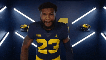 Go Blue College Football GIF by Michigan Athletics