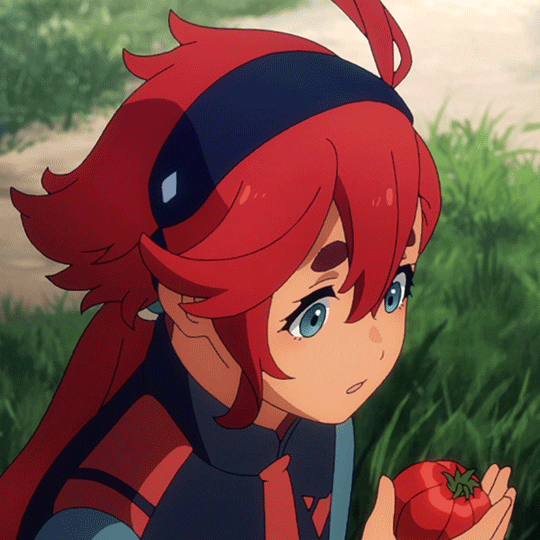 Videlune giphyupload tomato gundam suletta mercury GIF