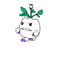 Angry Walking Sticker by Magic Eden