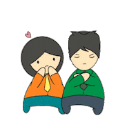 Couple Love Sticker