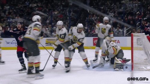Happy Columbus Blue Jackets GIF by NHL