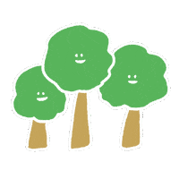 Happy キャンプ Sticker