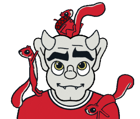 Squirrel Sticker by Bradley University