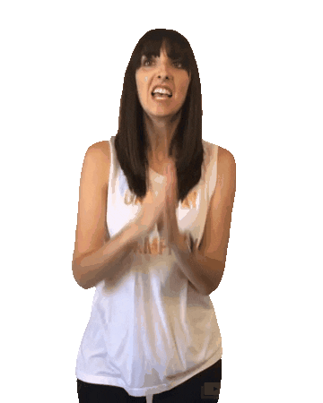 jennrobbins giphyupload fist pump gameday yes yes Sticker