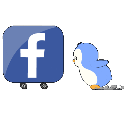 Social Media Penguin Sticker by Pudgy Penguins