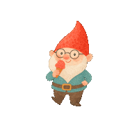 Giocabosco gnome gelato gnomo gnomi Sticker