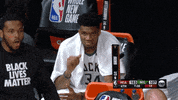 Milwaukee Bucks Applause GIF by NBA