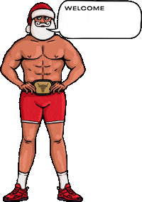 ProjectRock christmas holiday xmas workout Sticker