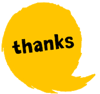 Thanks Sticker by Dogs Trust