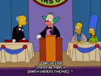 homer simpson stage GIF