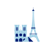 Notre Dame Travel Sticker by Paris Aéroport