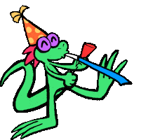 Party Congrats Sticker