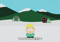 confused butters stotch GIF by South Park 