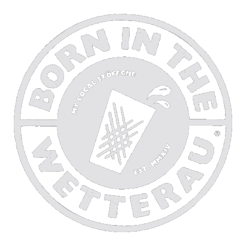 BORNINTHEWETTERAU hessen wetterau bitw born in the wetterau Sticker