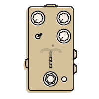 Morning Glory Guitar Pedals Sticker by JHS Pedals