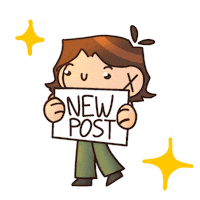 Art New Post Sticker
