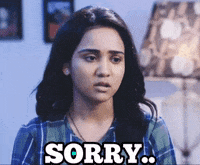AshiSinghofficial sorry alone feelings apologize GIF