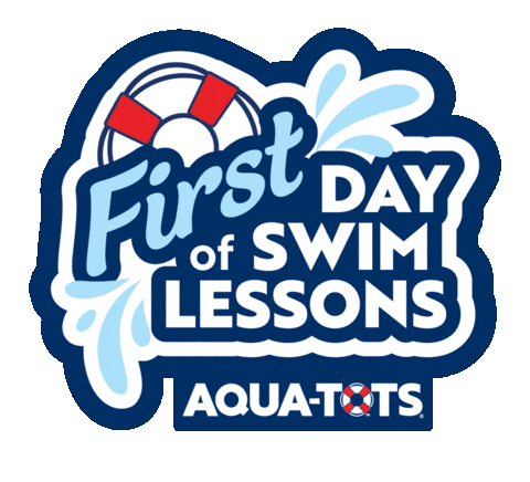 Vacation Swim Lessons Sticker by AquaTots