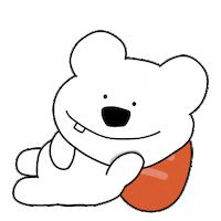 Happy Polar Bear Sticker
