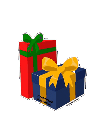Christmas Gift Sticker by Yo entreno con Pablo