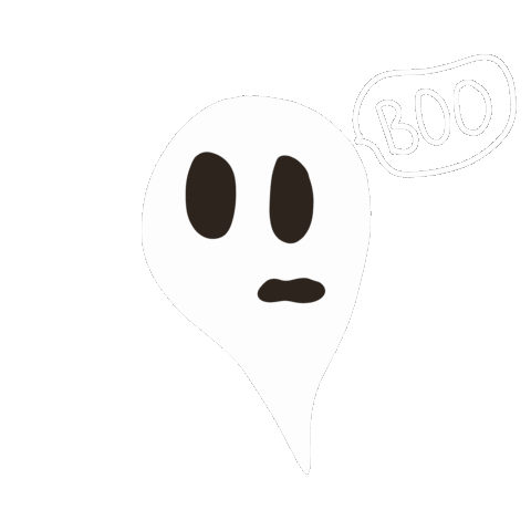Halloween Ghost Sticker