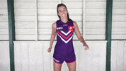 Fist Pump GIF by Fremantle Dockers