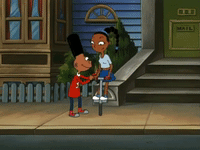 hey arnold nicksplat GIF