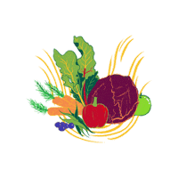 Comida Fruitsandveggies Sticker by National Farm to School Network