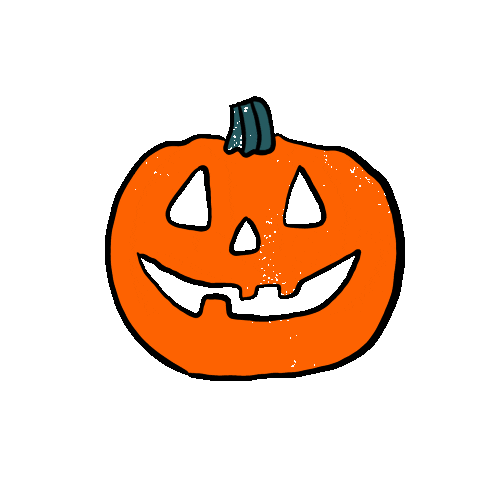 amberino halloween pumpkin jack o lantern lantern Sticker