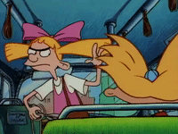 hey arnold nickelodeon GIF