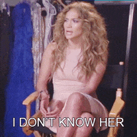 i dont know her jennifer lopez GIF