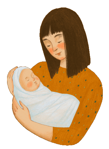 Eastern Orthodox Baby Sticker by Ancient Faith Kids