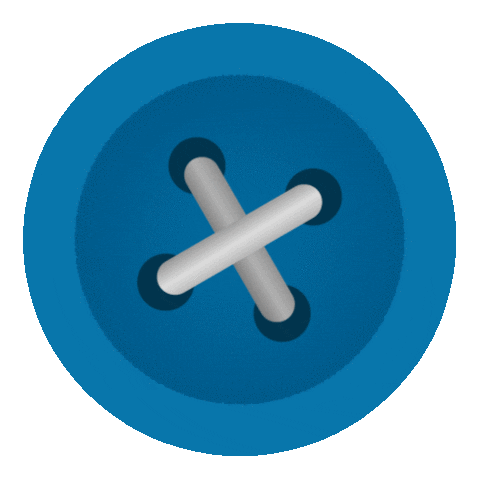 Button-Blue giphyupload fashion blue style Sticker