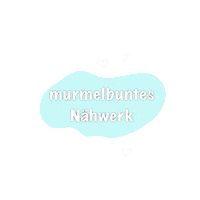 annjulidesign sewing nähen tüddel murmelbuntes Sticker