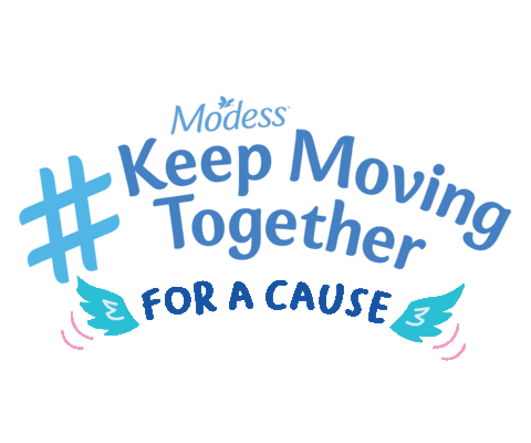 Philippines Keep Moving Sticker by Modess PH