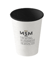 Coffee Drink Sticker by MSM Digital